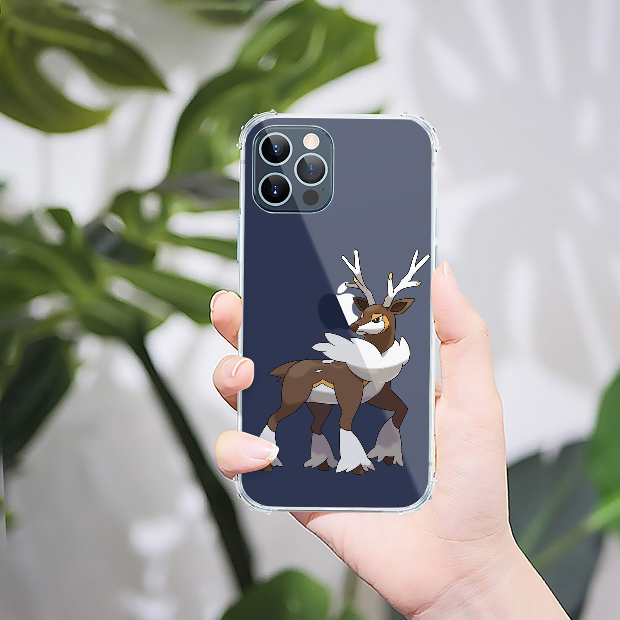 （画像用） ポケットモンスター Pokémon 【iPhone 12シリーズ対応】透明スマホケース（クリアソフトケース）